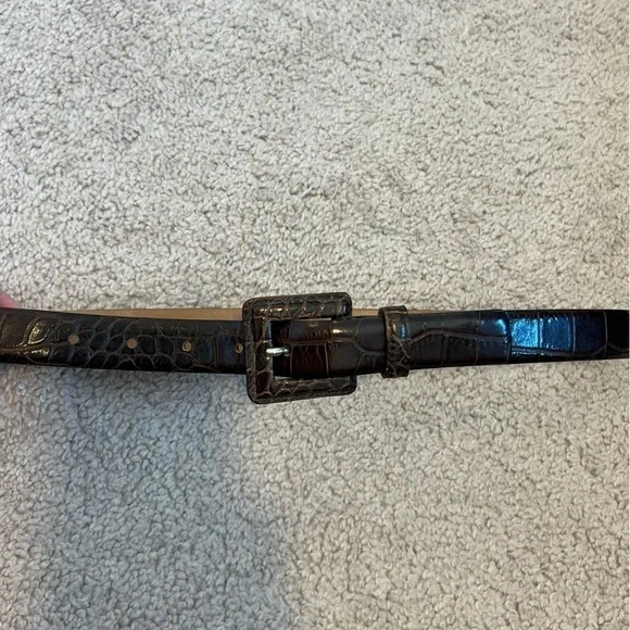 Tanner Women’s Brown Genuine Leather Belt Size Small - Picture 5 of 8